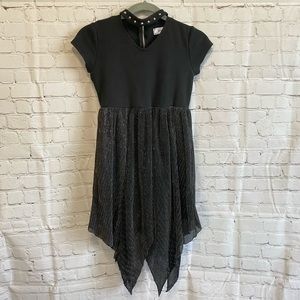 D-Signed Disney Descendants 2 EVIE Sparkly Choker Studs Girl’s Dress SZ M 10/12